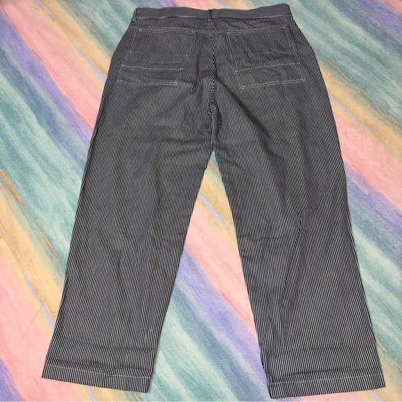 KOTN striped Metro pant women’s indigo stripe NWT size 34 - Picture 5 of 10